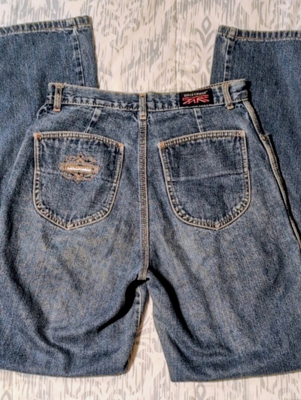 Vintage Britannia High Rise Jeans 70s/80s Straight Leg XS